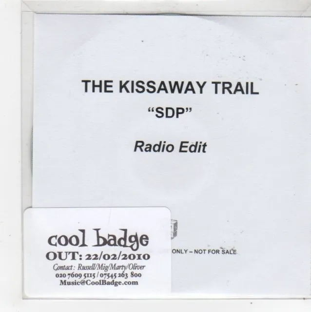 (FL382) The Kissaway Trail, SDP - 2010 DJ CD