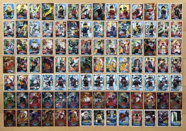 Lego Ninjago Serie 5 Next Level Trading Card Game aus allen 126 Karten aussuchen