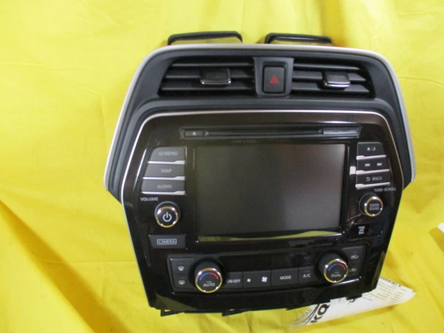 2017 Nissan Maxima Radio Receiver Navigation w/Climate Temperature Controls OEM