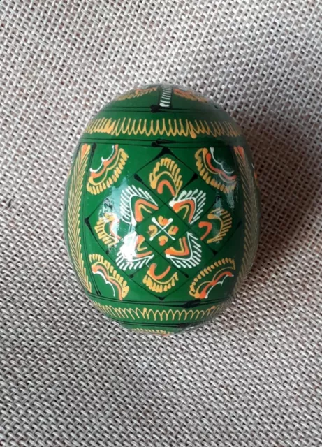 Holz Ostereier handgemachte ukrainische Pysanky Pysanka Easter Eggs 2,5"