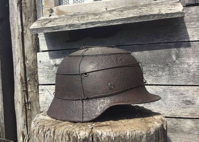 Elmo tedesco M40 della seconda guerra mondiale Elmo da combattimento M40... 