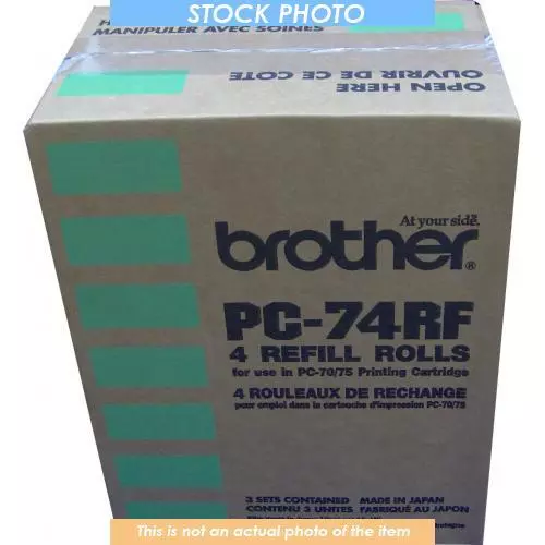 Pc74Rf Brother Fax T72 4 Ribbon Refill Rolls