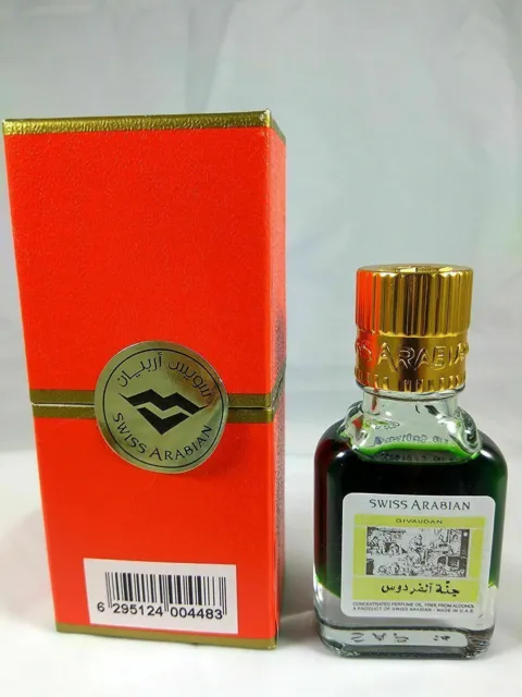 Swiss Arabian Givaudan Jannat Ul Firdaus10ML Duradero Aceite Esencial Perfume