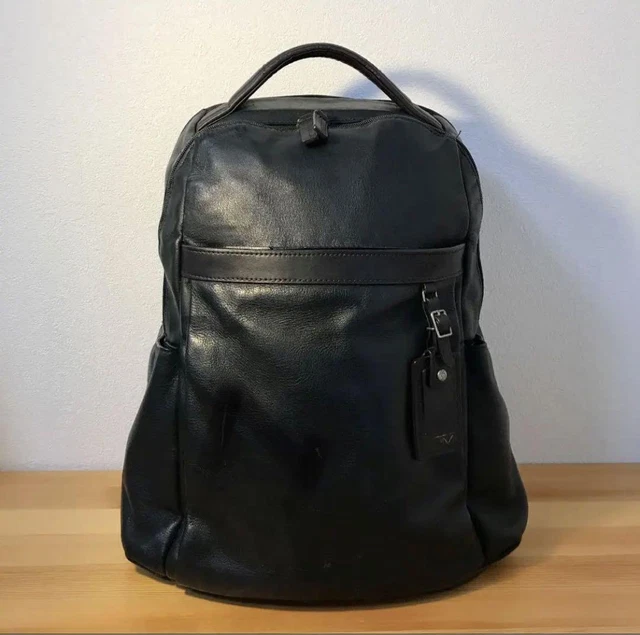 TUMI Leather Backpack m0908 132