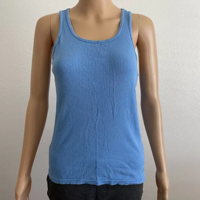 American Eagle Outfitters Ribbed Racerback Tank Top Size Medium