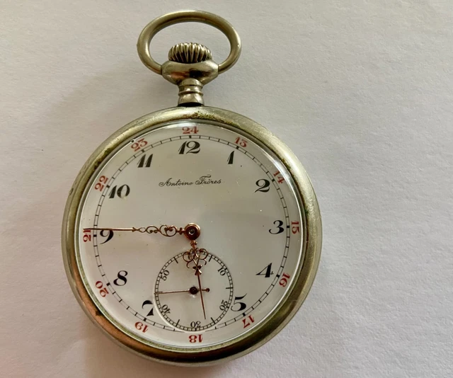 Montre à Gousset Ancienne En Argent Fin Gravée - L. BONNET à MATOUR - Mécanique