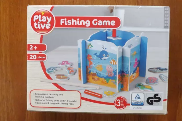 FISHING GAME WOODEN Toy by Playtive Ages 2+ £4.99 - PicClick UK