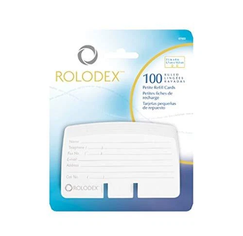 Petite Refill Cards 2 1/4 x 4 100 Cards/Pack