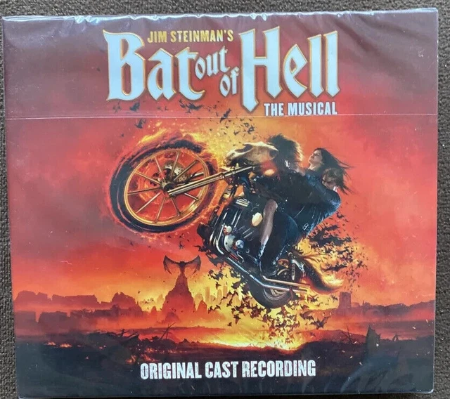 JIM STEINMAN'S BAT Out of Hell The Musical Original Cast Recording 2 CD