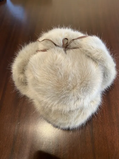 Restoration Hardware Faux Fur Hat