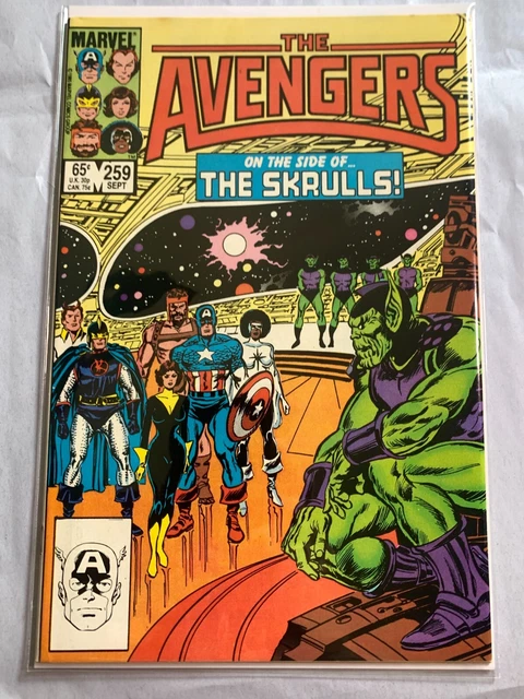 THE AVENGERS #261 NM COPPER AGE MARVEL 1985 BUSCEMA Secret Wars II