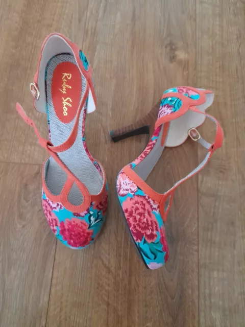 RUBY SHOO WOMENS Polly Heels Shoes Pink 37.99 PicClick UK