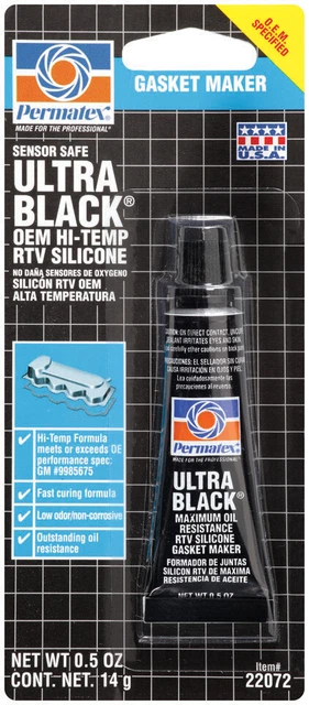 Permtx-Lockt Ultra Blck Rtv Gskt Maker - 22072