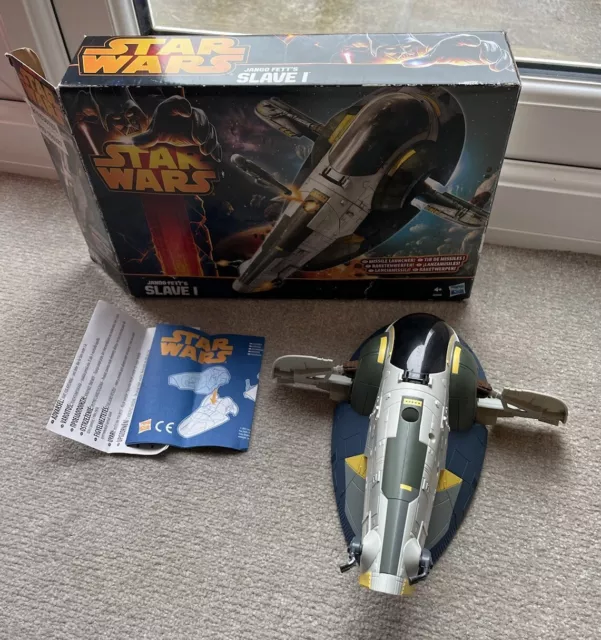 Star Wars Attack Of The Clones Jango's Fett's Slave I, Space Ship