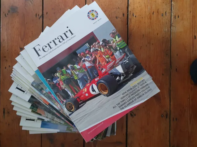 Ferrari Owners Club Magazines - April 2018 - October 2023 - Multi-Buy Discounts