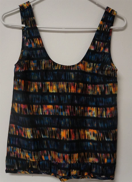 Hurley Colorful Striped Tank Top Size XS