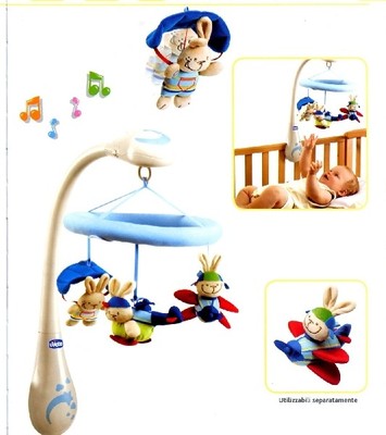 0 MESI Chicco CHICCO GIOSTRA DA LETTO PILOTI CORAGGIOSI 