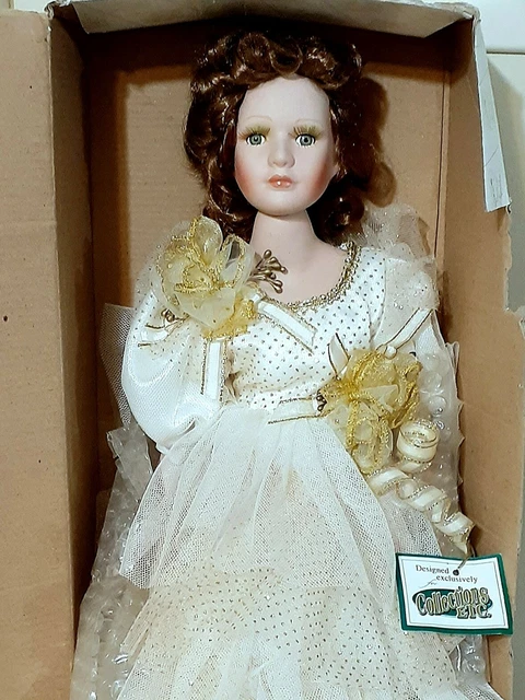 Heritage Signature Collection, Porcelain "Shimmering Angel Doll" NWT