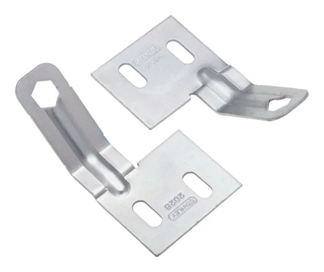 National Hardware Zinc-Plated Steel Bi-Fold Door Aligner 2 pk (Pack of 5)