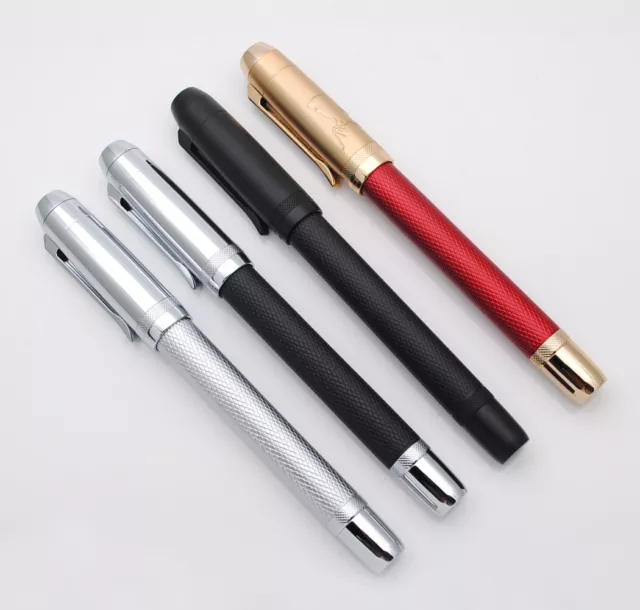 Jinhao 92 Metal Fountain Pen with A Converter EF/F/M Nib Ink Writing Gift Pen
