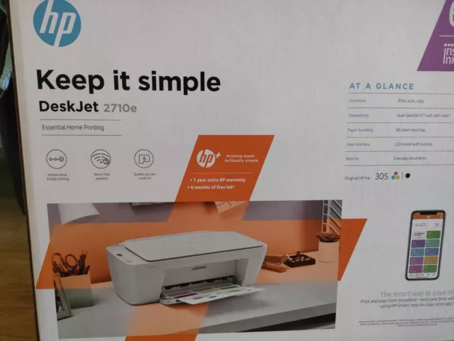 HP Deskjet 2710 All-in-One - imprimante multifonctions jet d'encre