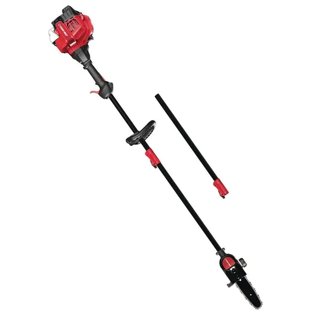 8 In. 25cc Gas 2-Cycle Pole Saw With Automatic Chain Oiler And Attachment