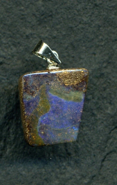 N°288-Pendentif d'Opale Boulder d'Australie (Queensland ) de 10,05 ct