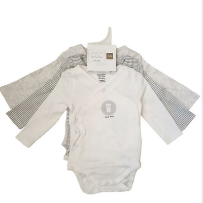 Baby Boy/girl  Unisex Neutral OBAIBI Sleeveless Body Suits - 3 Pack  0-6 months