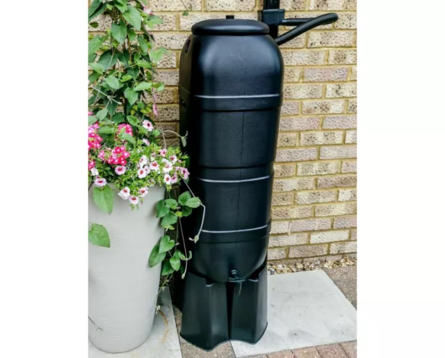 Strata Water Butt 100L or 210L With Stand Filler Kit Tap & Lockable Lid 2 Sizes