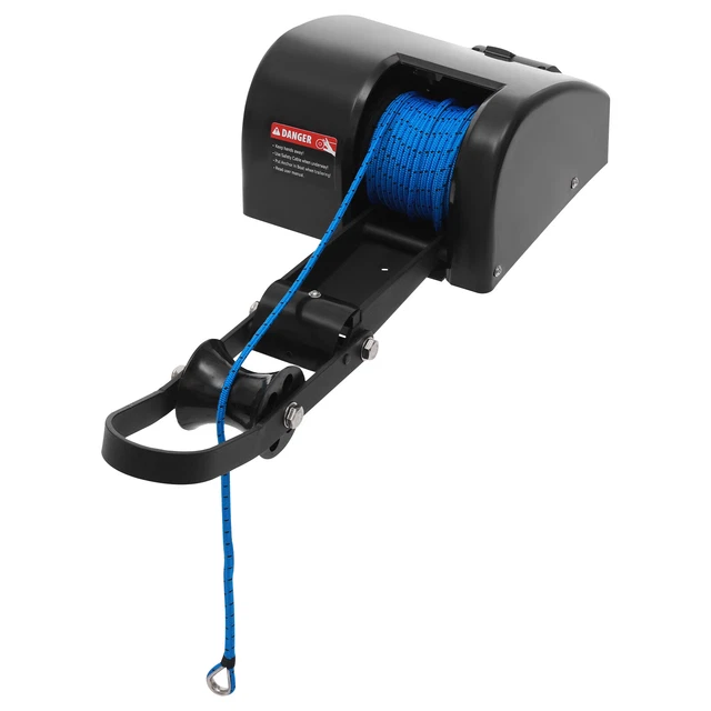 TREUIL D'ANCRAGE ÉLECTRIQUE bateau 25 LBS avec télécommande sans fil