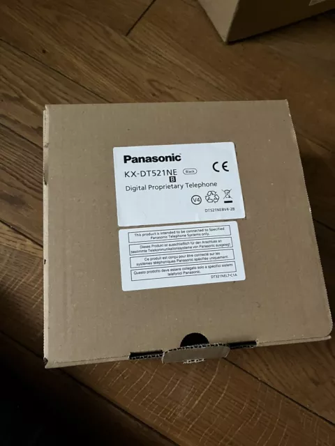 Panasonix KX DT521NE Schwarz / Neuwertig unbenutzt