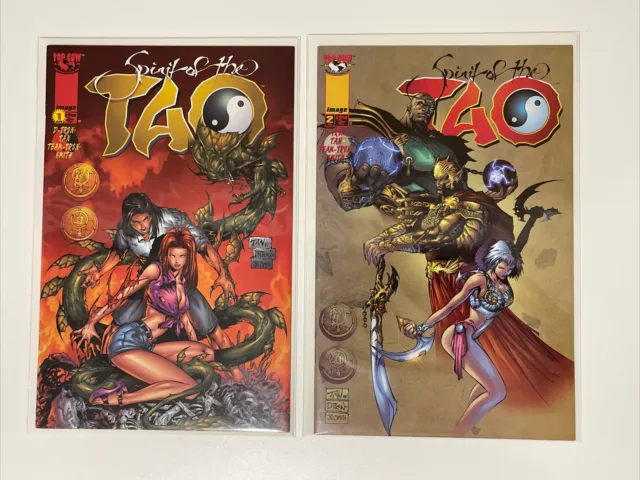 Spirit of the TAO #1 & 2 (1998 Top Cow/Image Comics) D-Tron, Billy Tan! NM
