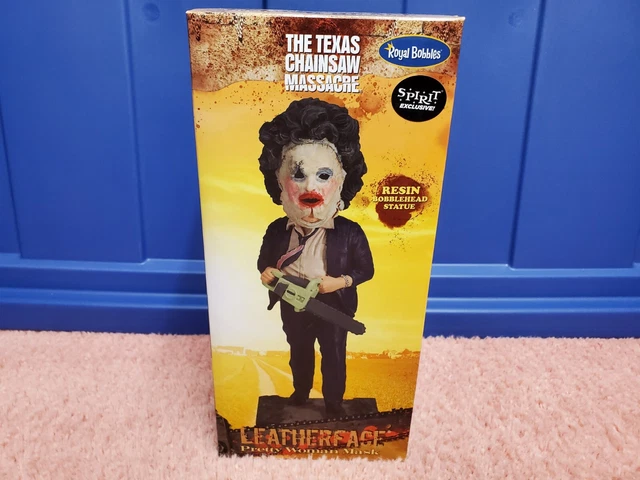 Royal Bobbles Texas Chainsaw Massacre Leatherface Bobblehead Spirit Exclusive
