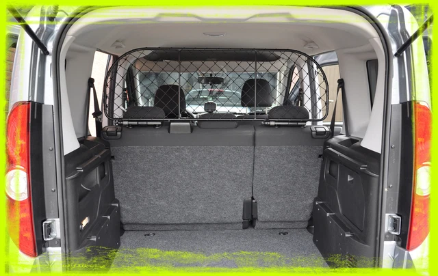 Divisorio Rete Per Fiat Doblò 2010+ ERGOTECH RDA100-XXL - Sicuro Per Cani E Bagagli - Foto 11