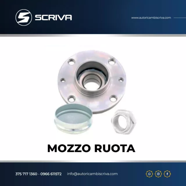 Set Palier Moyeu Roue Arrière Fiat 500 Panda 169 Lancia Delta Alfa Mito