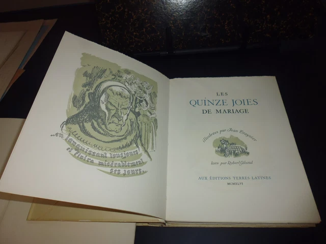 Livre Curiosa "Les Quinze Joies De Mariage" 1947 - Édition Limitée 1/150, Illustrée, Bibliophilie