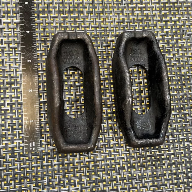 Vintage Pair Of Cad  4Dc Hold Down Clamps (1-I2)