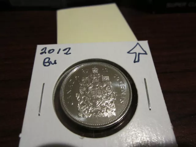 2012 - Canada Brilliant Uncirculated 50 cent - BU Canadian half dollar