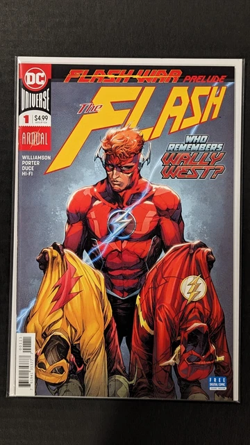 The Flash vol. 5 #46-51 + Annual 1 NM. Complete Flash War. 7 Comics