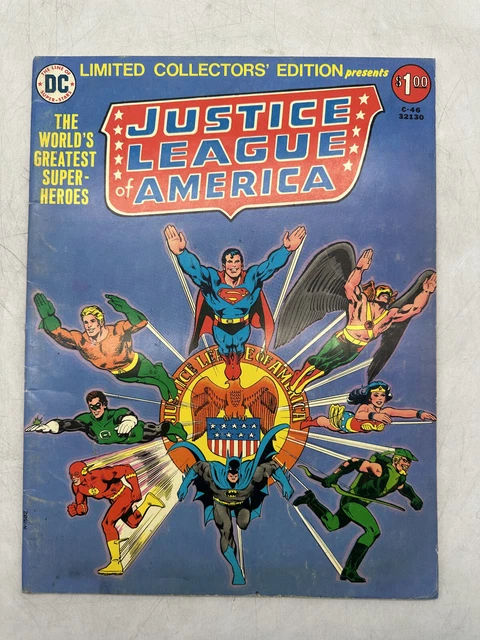 Limited Collectors' Edition C-46 Justice League of America DC Comics 1976 VG+