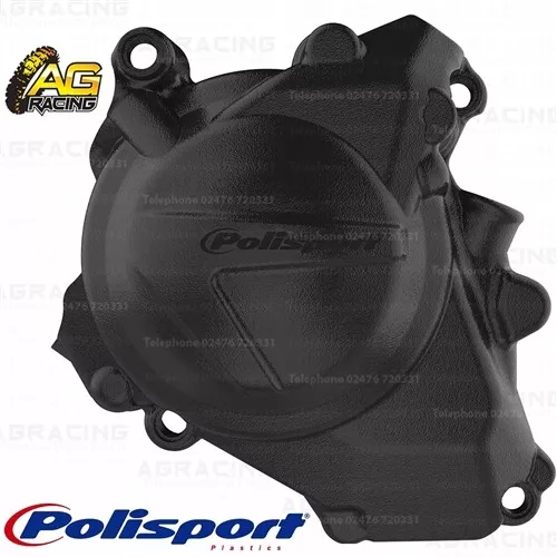 Polisport Ignition Cover Protector Black For Honda CRF 450R 2019 Motocross