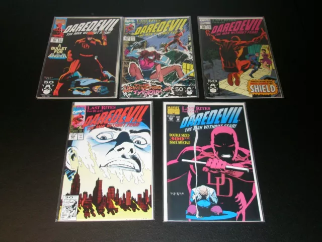 Daredevil 293 297 298 299 300 Last Rites 1991 I II III IV 1 2 3 4 Kingpin Mary