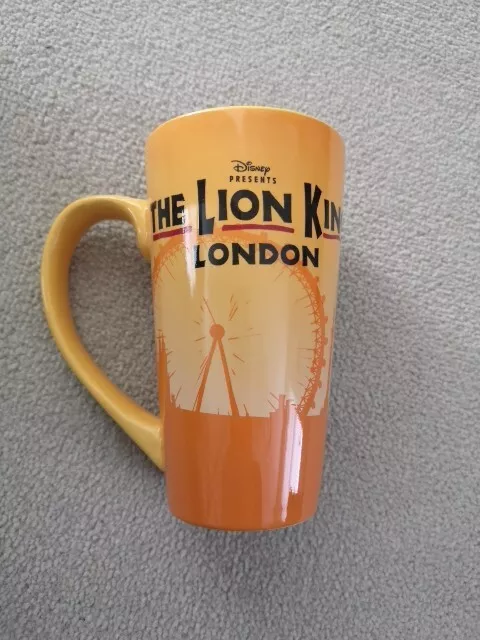 The Lion King London Theatre Mug, Excellent Condition