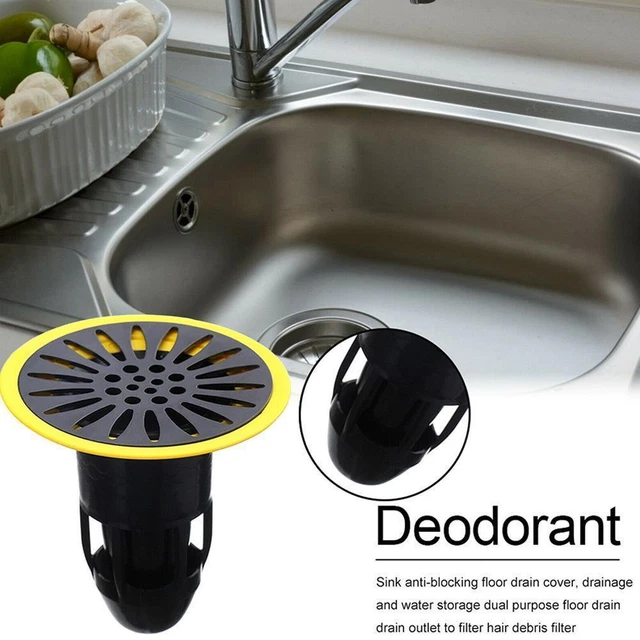 SHOWER BATH HAIR Trap Plug Hole Waste Catcher Stopper Floor Sink Drain E4U0 £4.81 - PicClick UK