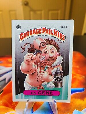 1986 Topps Garbage Pail Kids Series 4 Sticker #161b Hy Gene