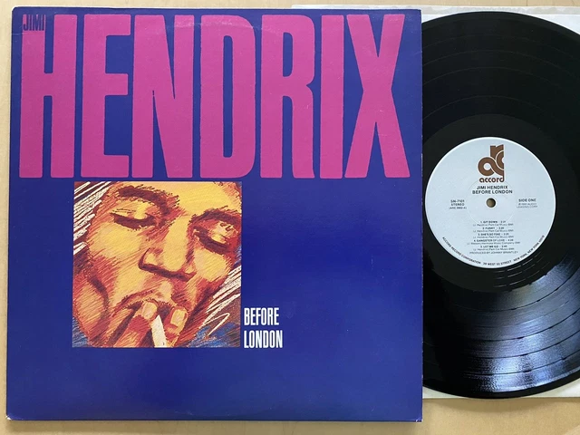 【PROMO】Jimi Hendrix - Before London 1981 Jimi Hendrix – Before London – Vinyl (LP, Album, Stereo