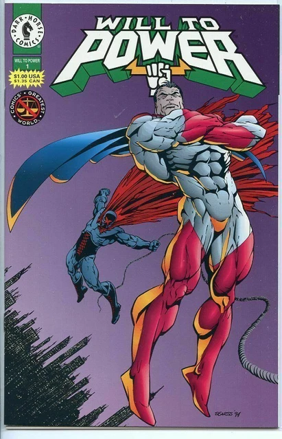 Will To Power #1 Comics Greatest World Dark Horse Comics June Jun 1994 ( VFNM)