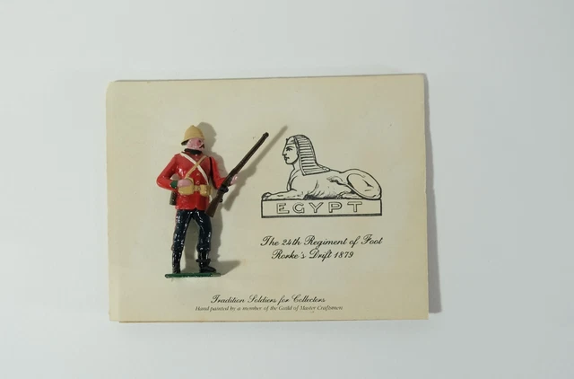 TRADITION SOLDIERS FIGURE Zulu War Rorke’s Drift 24th Foot Regiment ...
