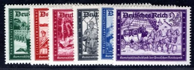 Dr 1941 773-778 ** Postfrisch Tadellos Satz Postkameradschaft 60€(48104