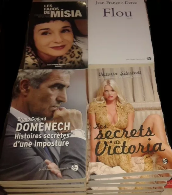 Valeur Editeur 398.50 Euro /  Prix Choc Lot Revendeur 20 Livres Neufs / 4 Titres